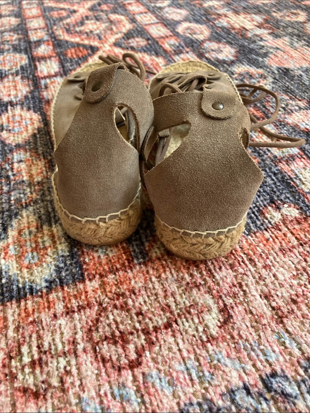 Suede Soludos - Picture 3 of 5
